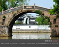枫桥 过去叫封桥，是古运河上的一个官府检查站，由于唐朝张继的《枫桥夜泊》而名声大震。（中国京杭大运河博物馆 供图）